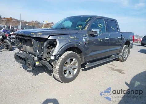 2021 Ford F-150 Lariat from USA, damaged, VIN 1FTFW1E8XMFA23527